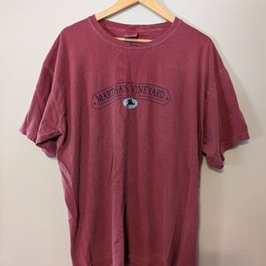 Martha's Vineyard Red T-Shirt